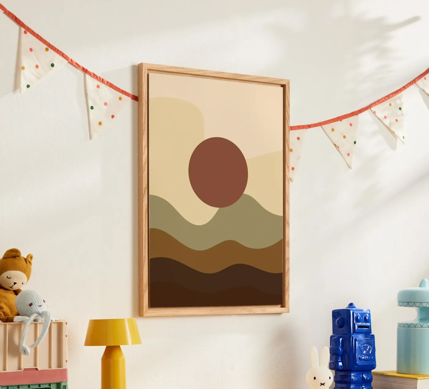 Illustration Surface Wave Cozy plexiglas de galihstudio