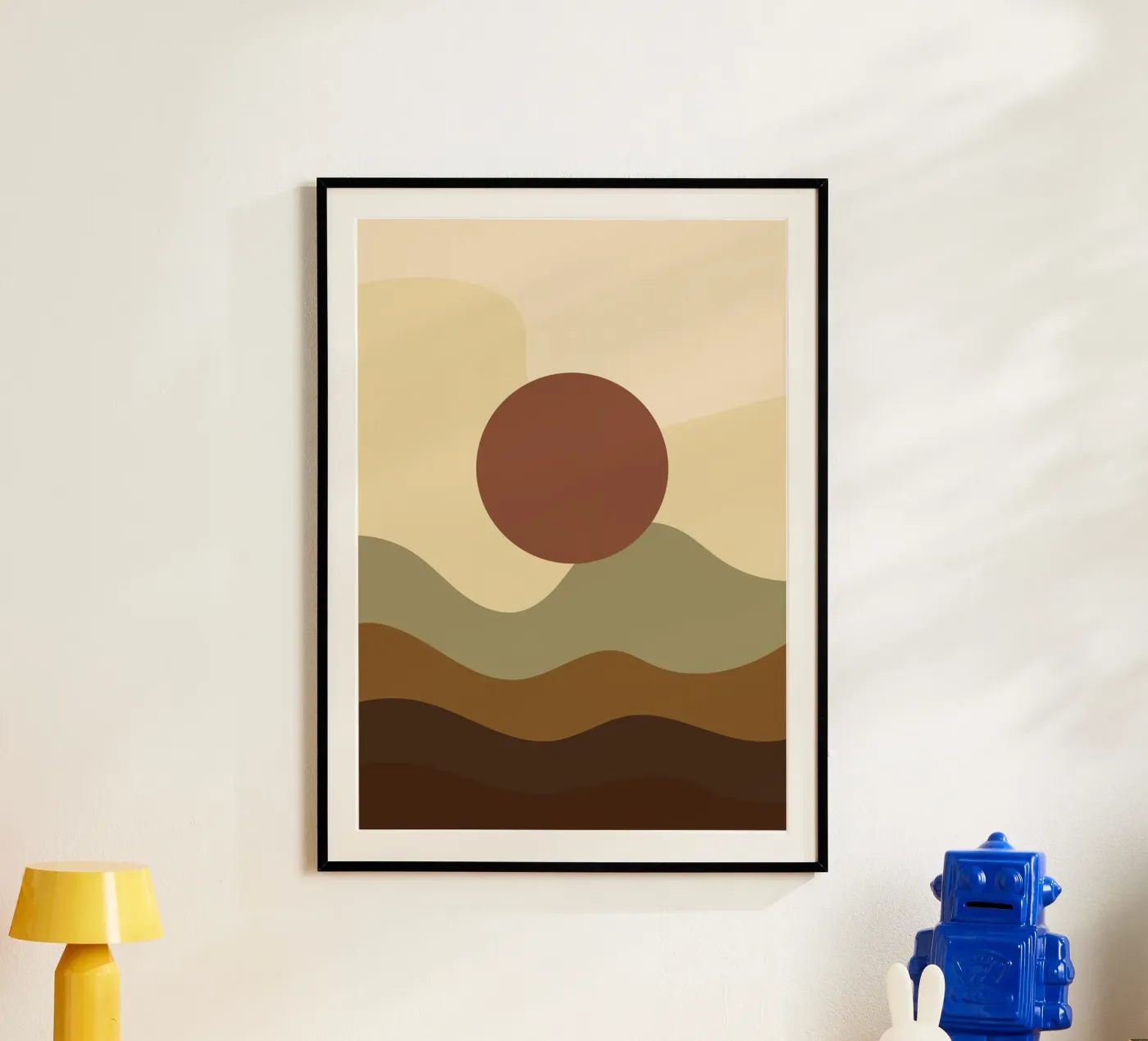 Illustration Surface Wave Cozy poster da galihstudio