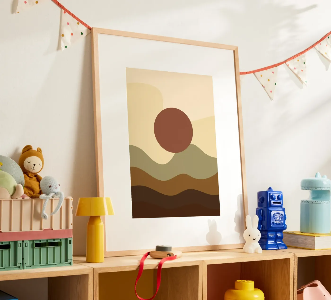 Illustration Surface Wave Cozy poster da galihstudio