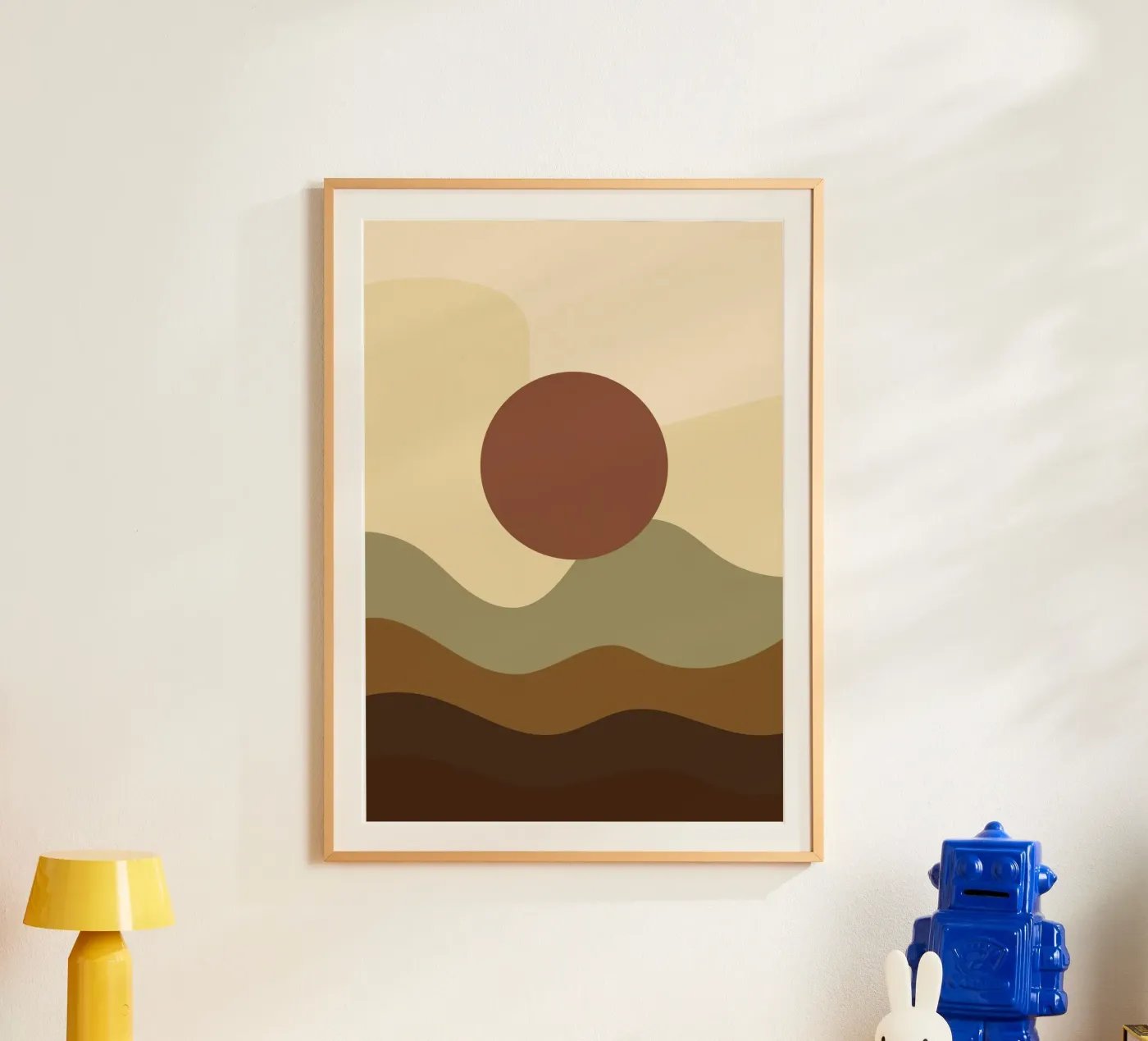 Illustration Surface Wave Cozy poster da galihstudio