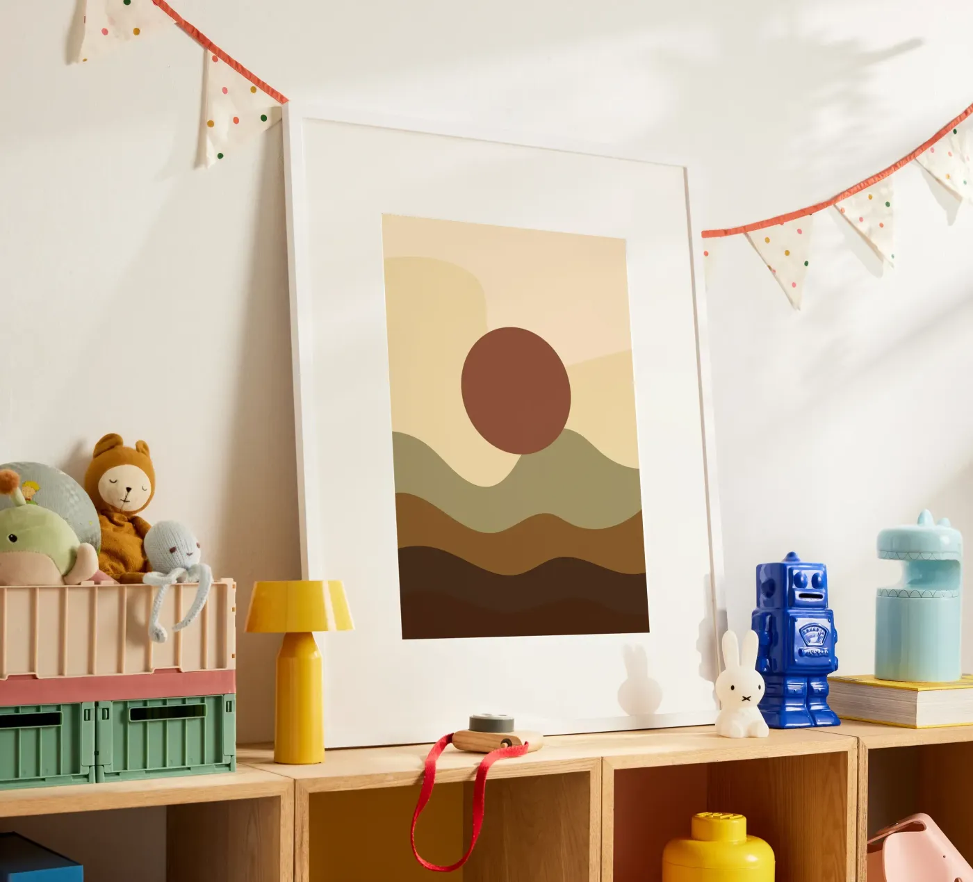 Illustration Surface Wave Cozy poster da galihstudio