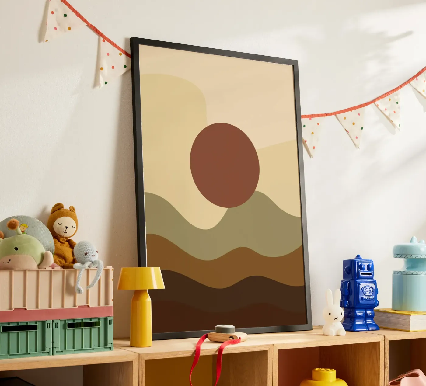 Illustration Surface Wave Cozy poster da galihstudio