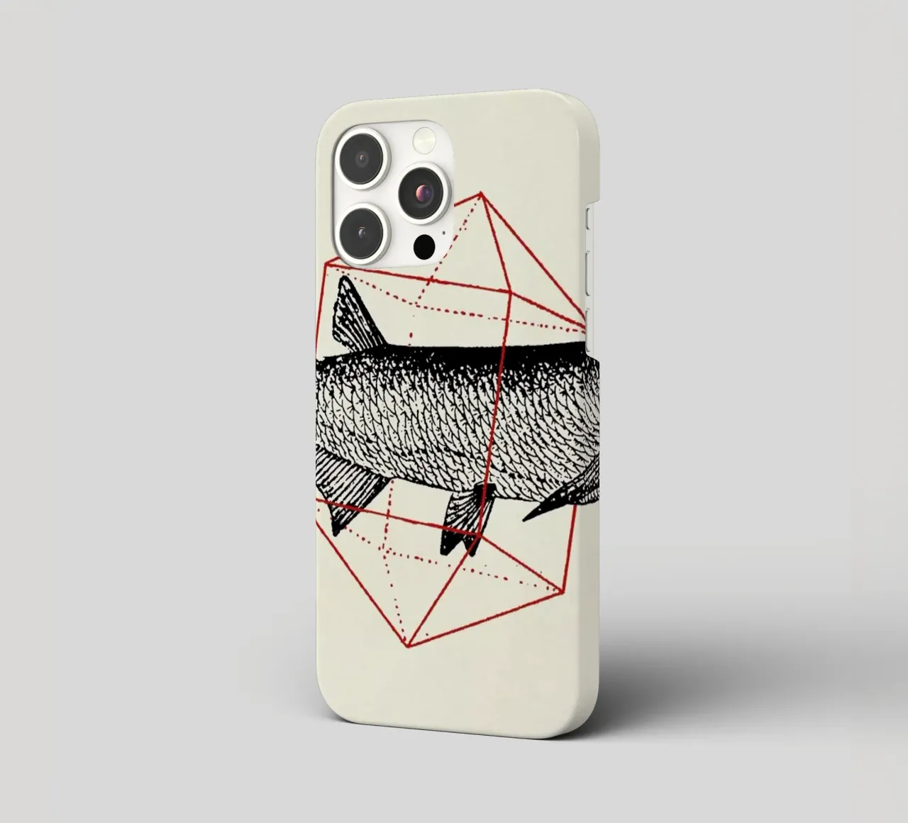 Fish in Geometrics II cover iphone da Florent Bodart