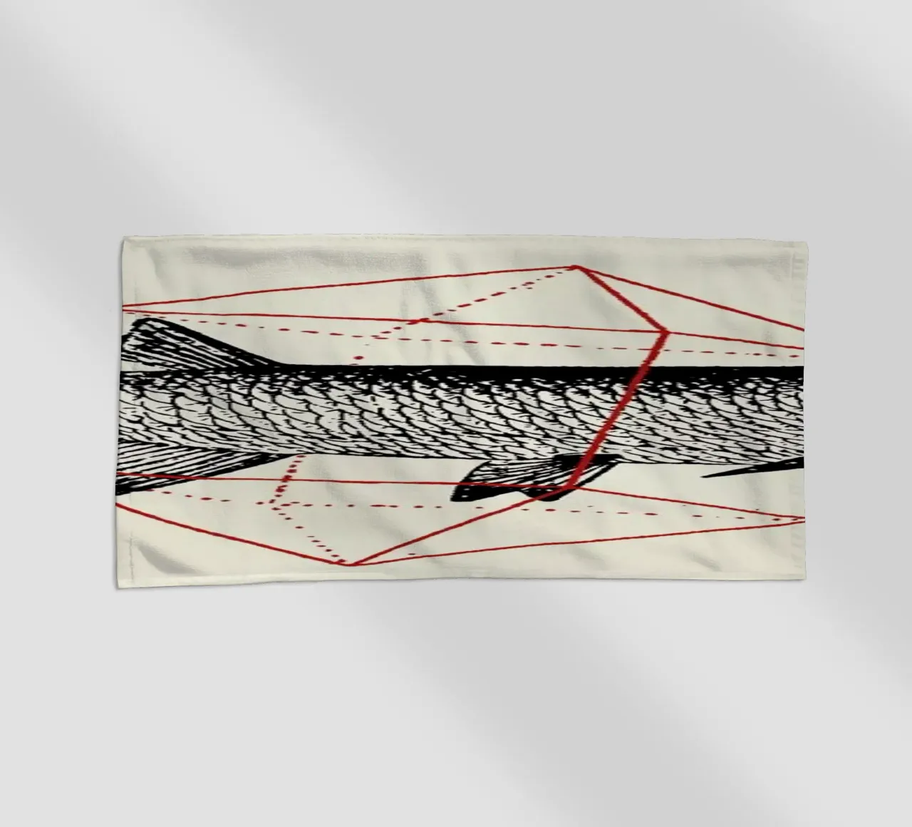 Fish in Geometrics II telo mare da Florent Bodart
