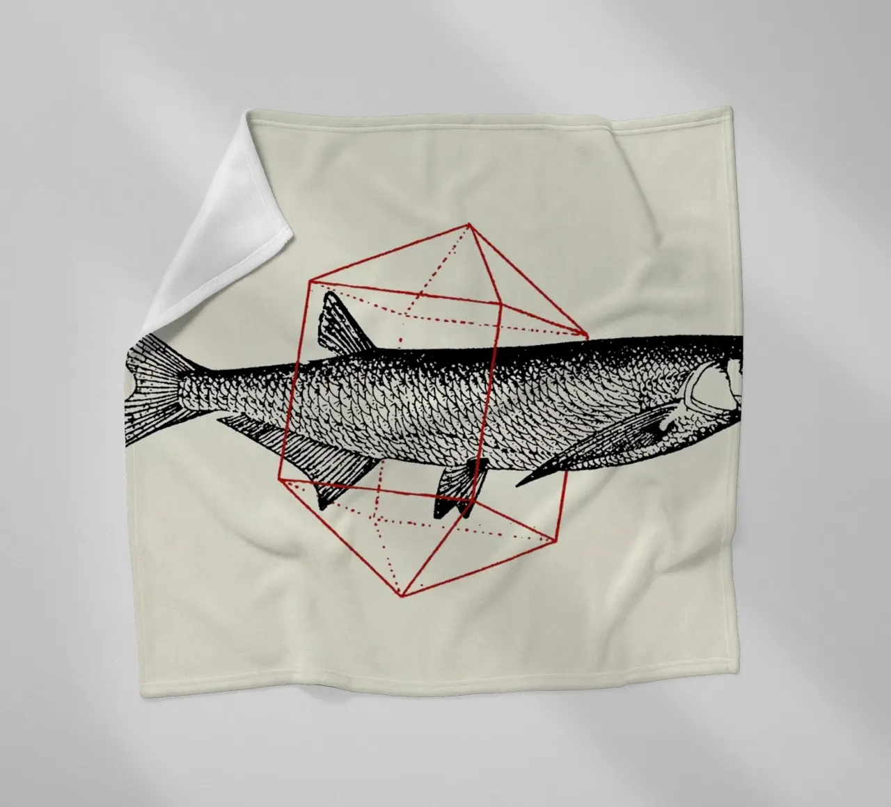 Fish in Geometrics II coperta in pile da Florent Bodart
