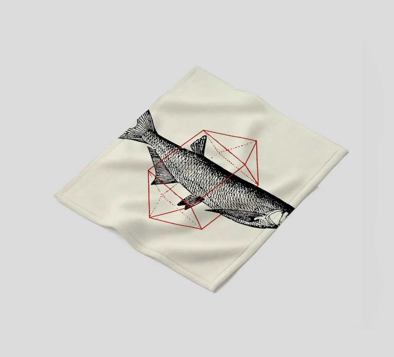 Fish in Geometrics II coperta in pile da Florent Bodart