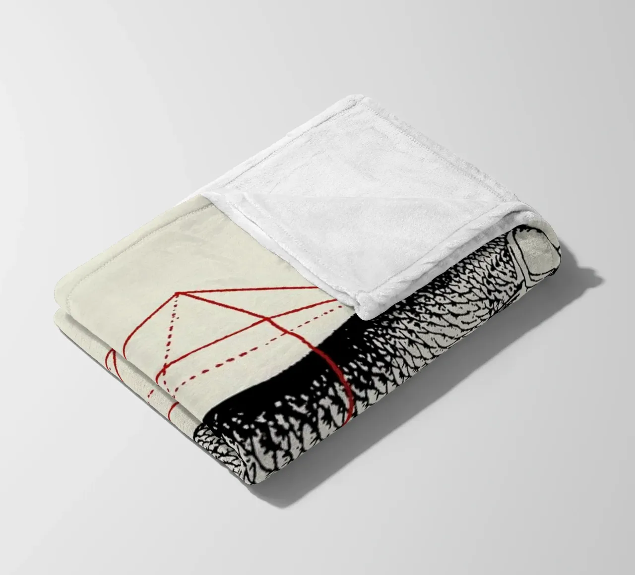 Fish in Geometrics II coperta in pile da Florent Bodart