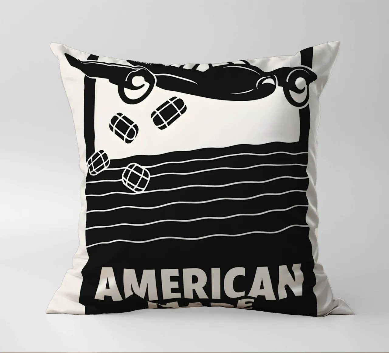 American Made Print cuscino da MoviesArt