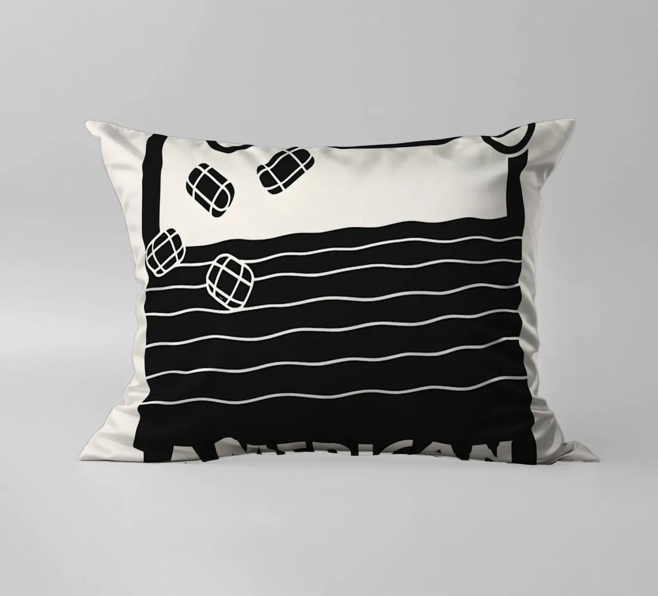 American Made Print cuscino da MoviesArt