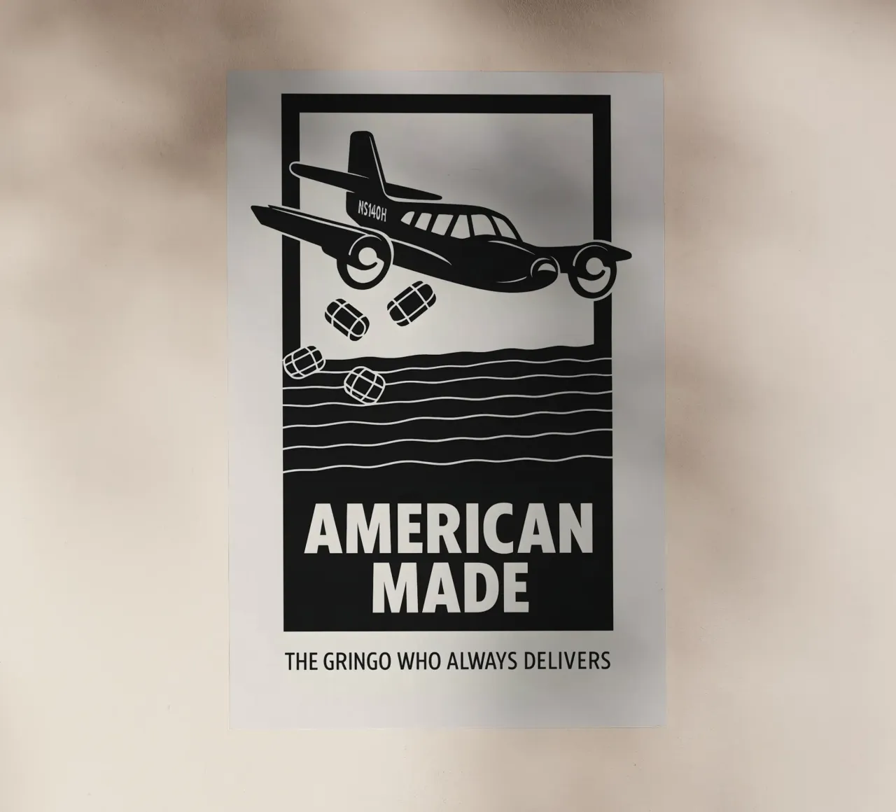 American Made Print pellicola backlit da MoviesArt