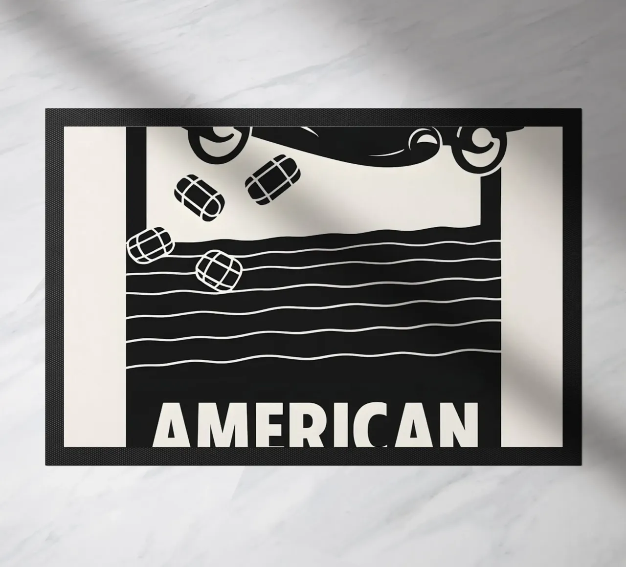 American Made Print zerbino da MoviesArt