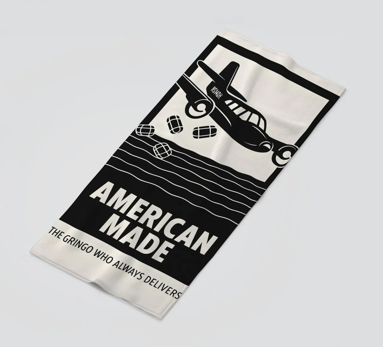 American Made Print telo mare da MoviesArt