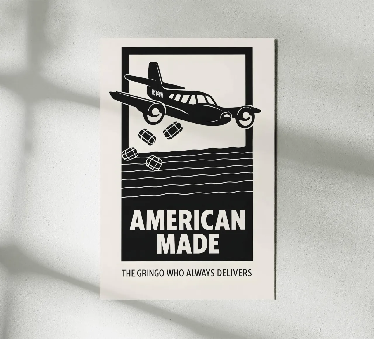 American Made Print alluminio dibond da MoviesArt