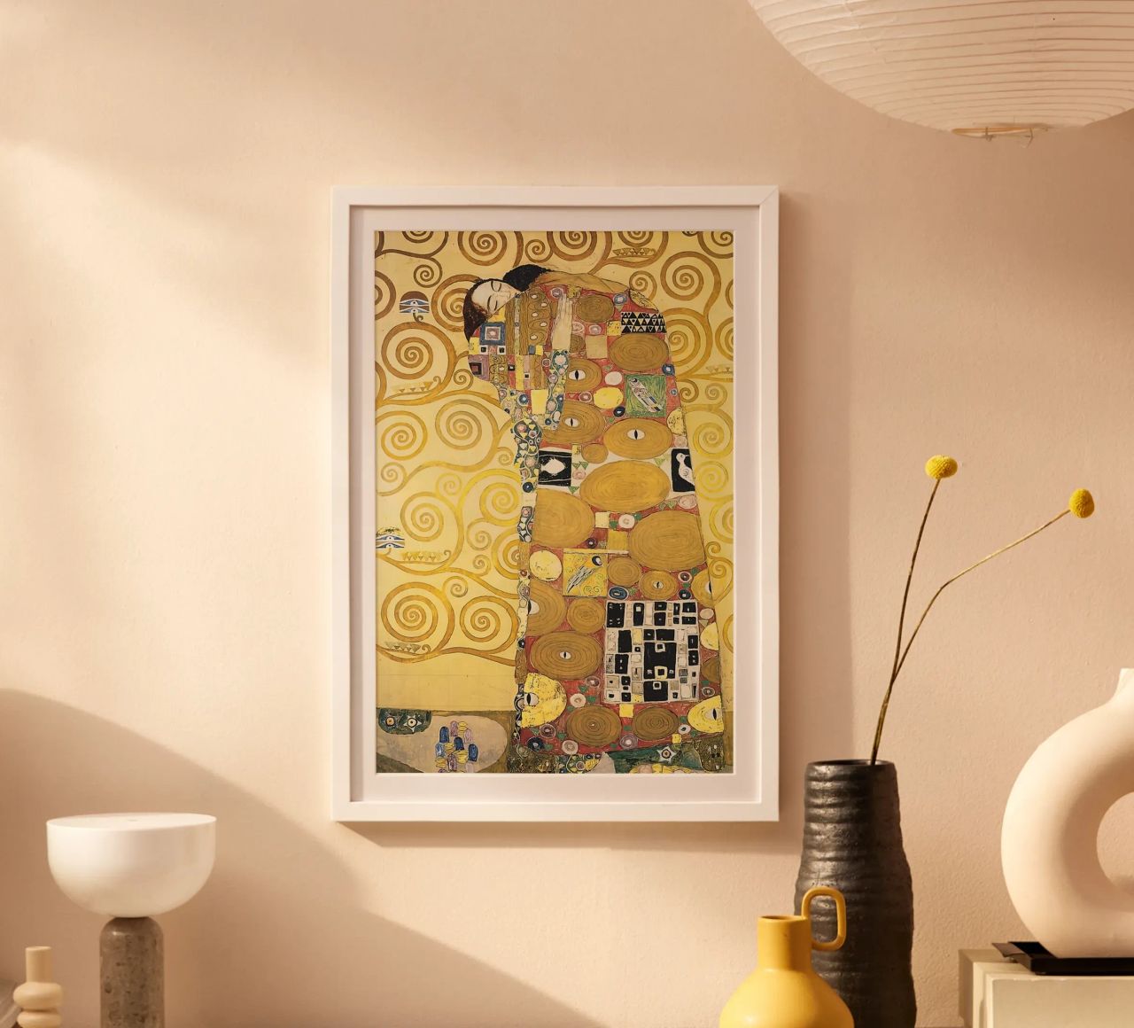gustav klimt paintings, gustav klimt artwork poster by Super Art