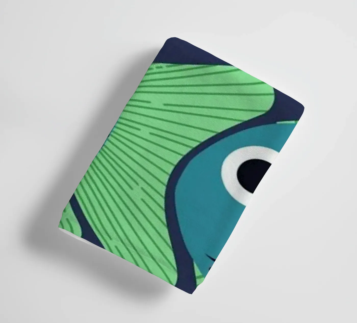 Blue Fish Pattern badhanddoek van Laura Graves