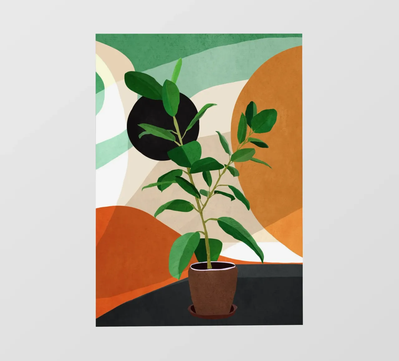 Colorful Branching Out 07 pellicola backlit da cityart