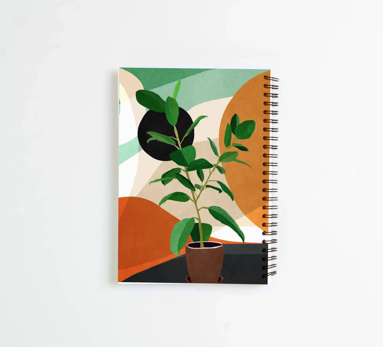 Colorful Branching Out 07 spiral notebook by cityart