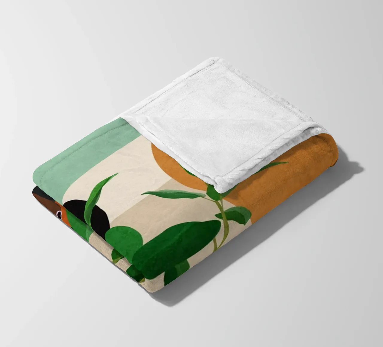Colorful Branching Out 07 coperta in pile da cityart