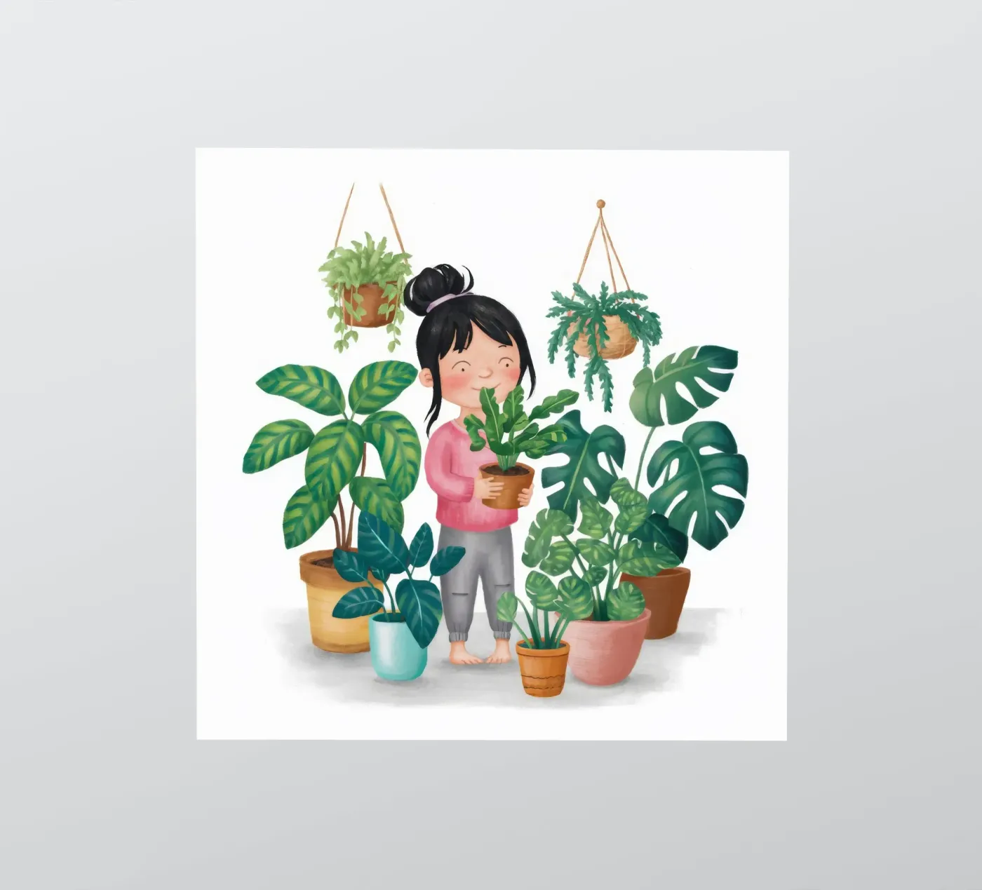 Tiny Green World sticker van Arcane Shade