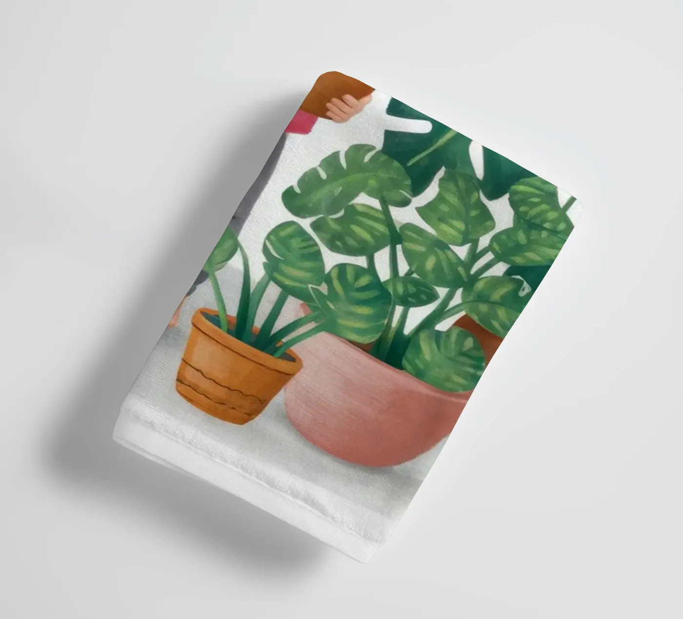 Tiny Green World Handtuch von Arcane Shade