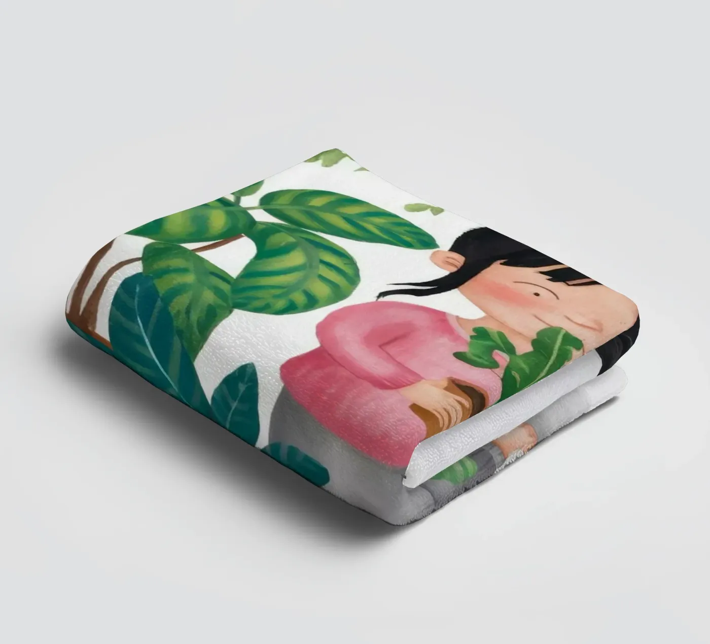 Tiny Green World Handtuch von Arcane Shade