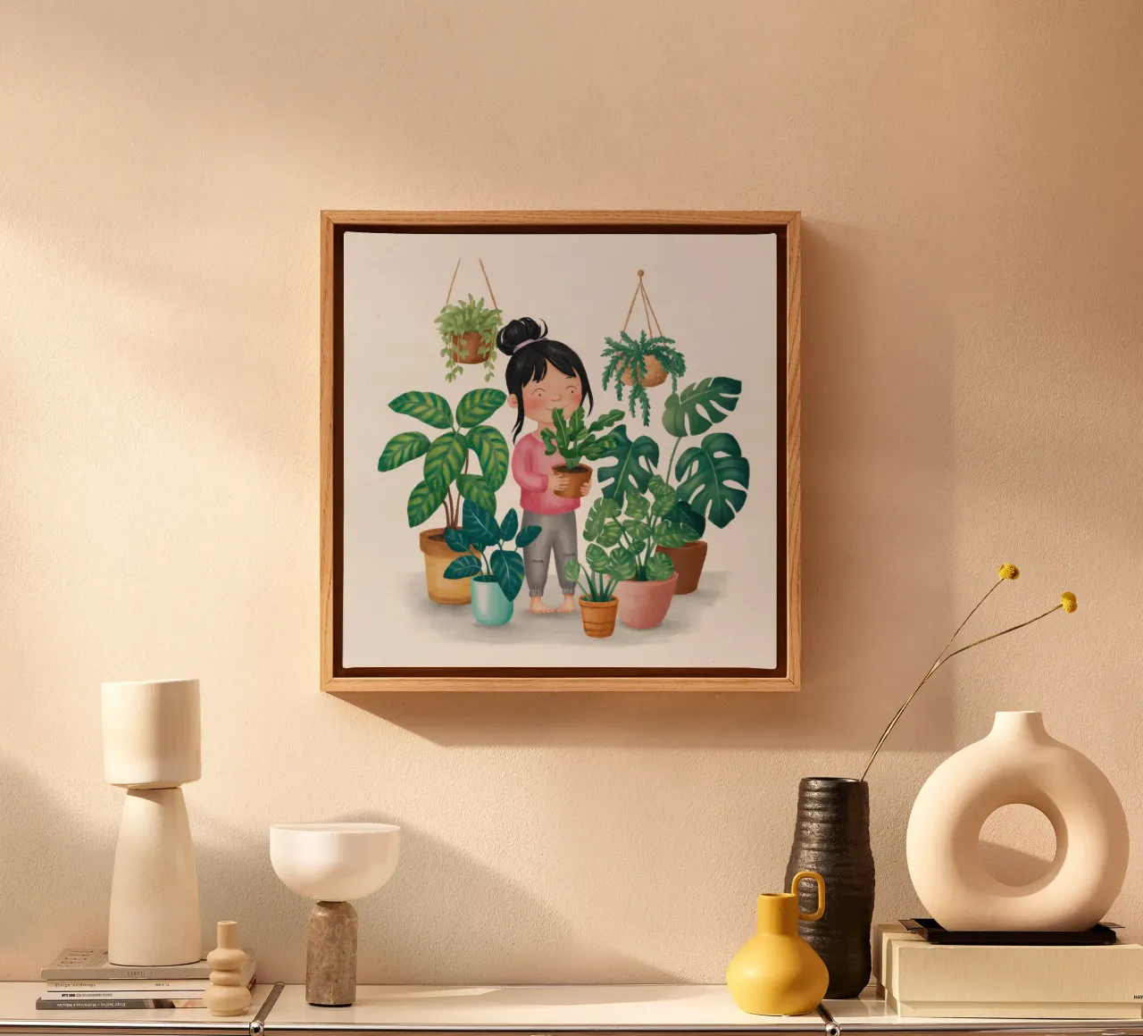 Il piccolo mondo verde tela da Arcane Shade