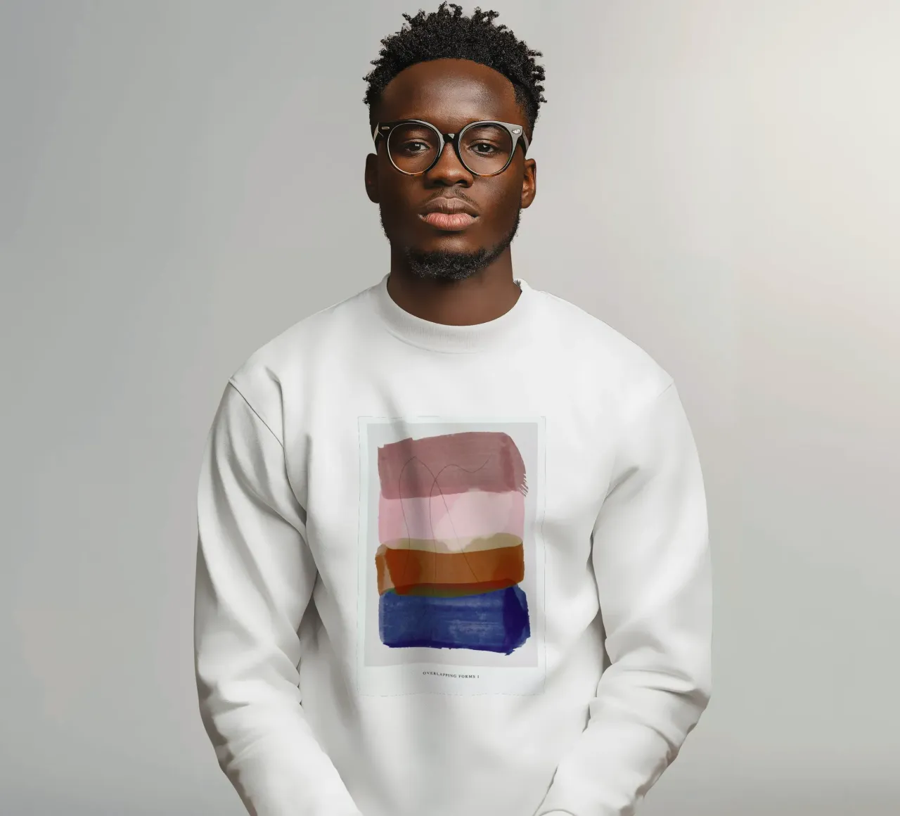 Overlapping Forms I sudadera de Pure