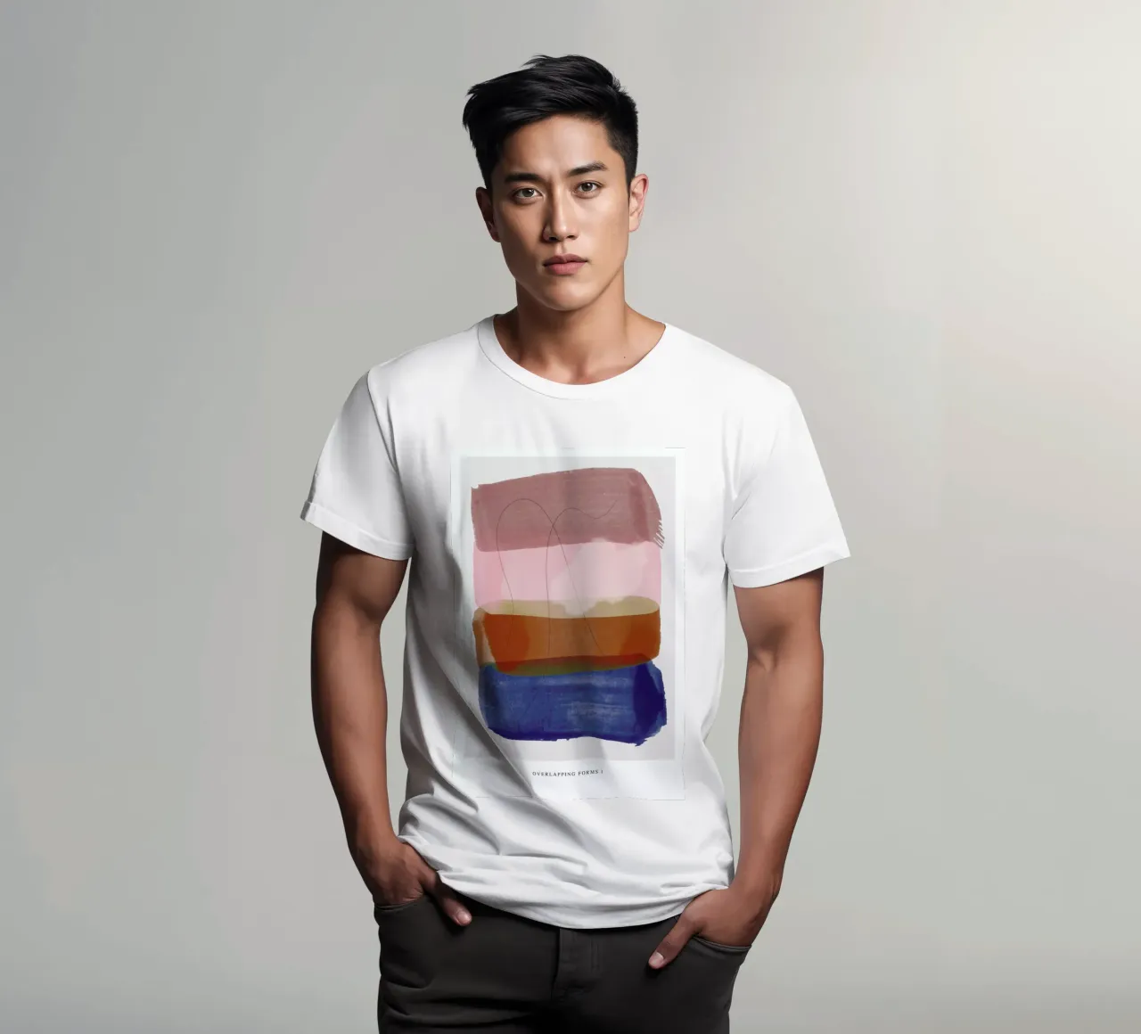 Overlapping Forms I t-shirt da Pure