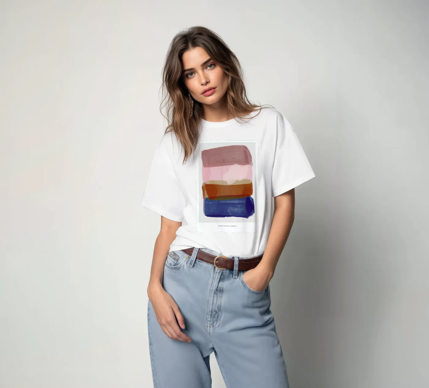 Overlapping Forms I t-shirt da Pure