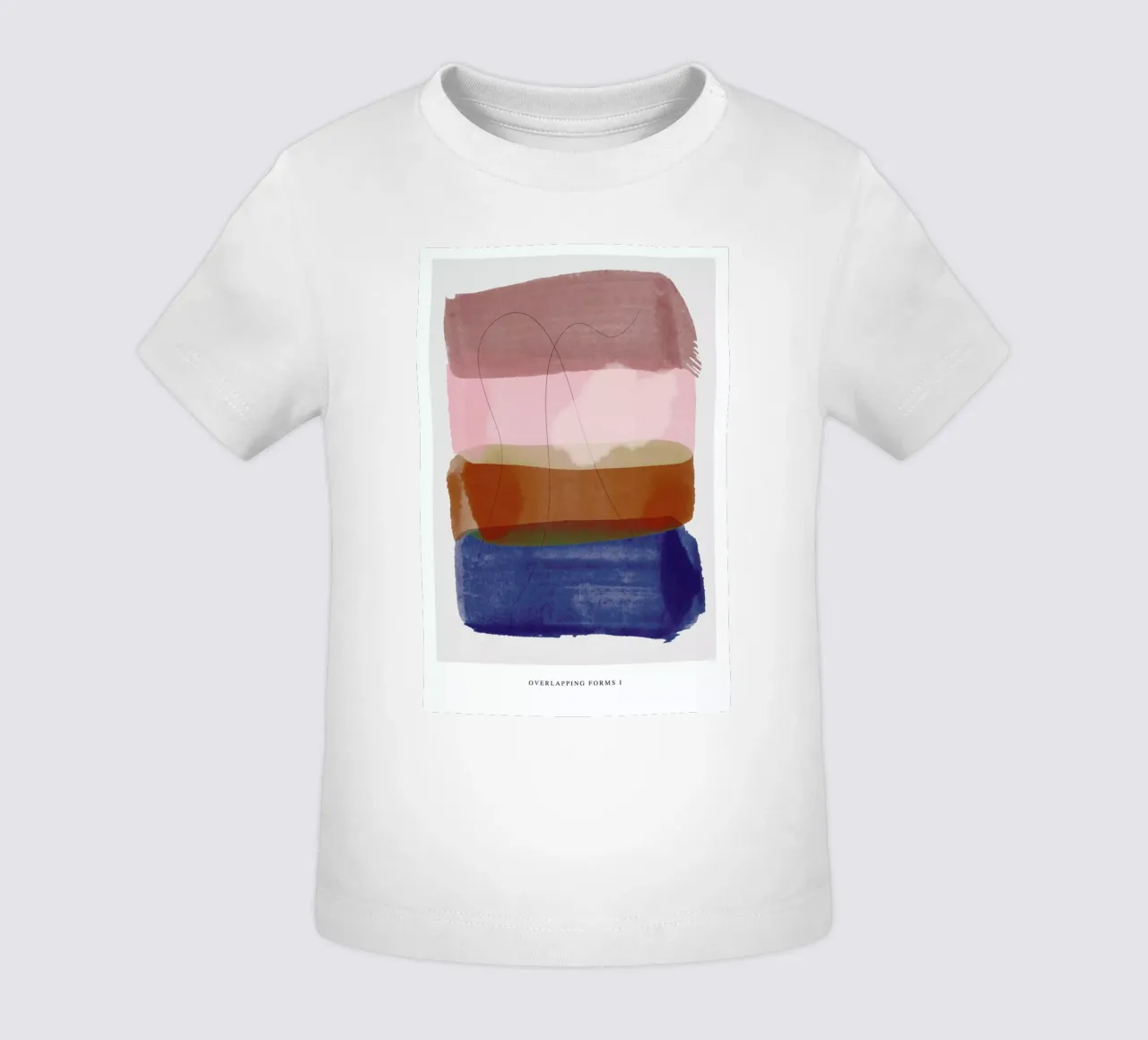 Overlapping Forms I maglietta neonato da Pure