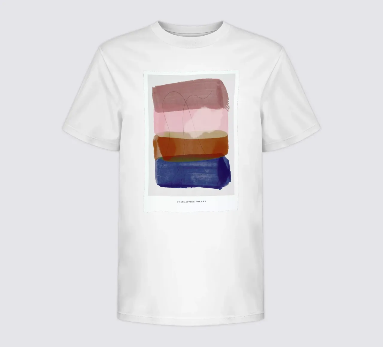 Overlapping Forms I t-shirt bambini da Pure