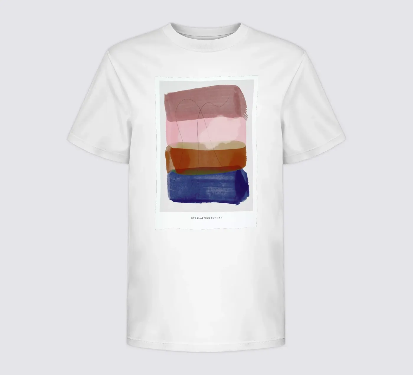 Overlapping Forms I kinder t-shirt van Pure