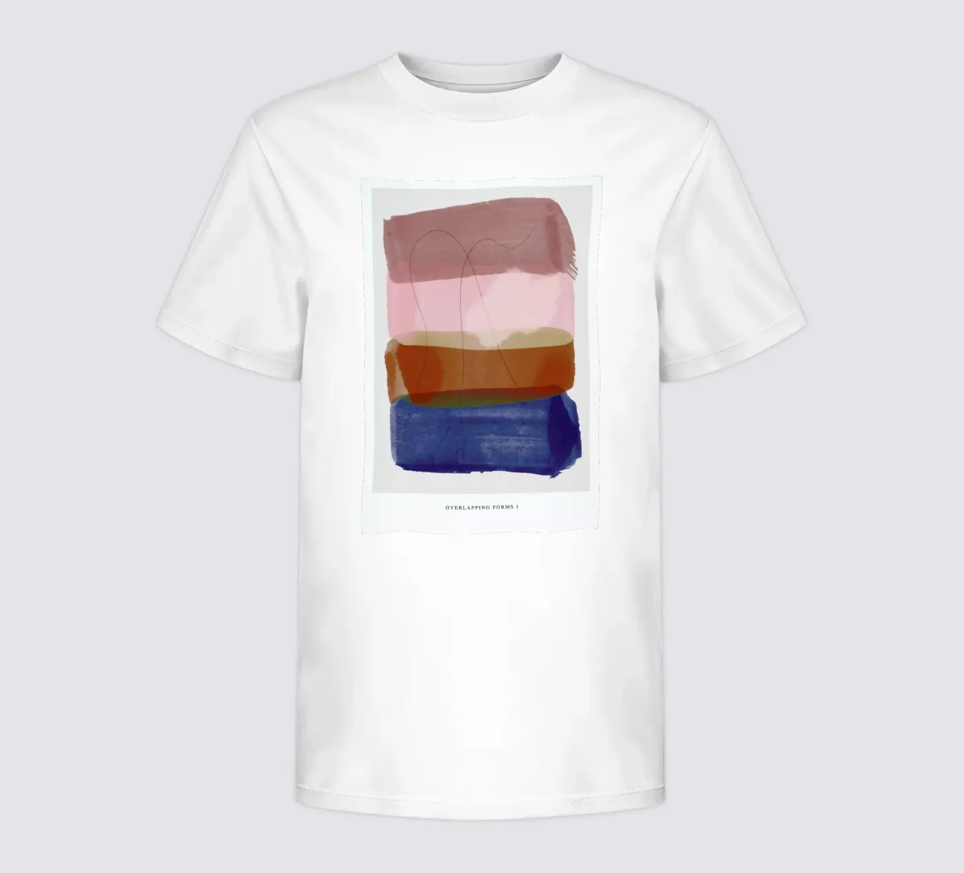 Overlapping Forms I Kinder T-Shirt von Pure