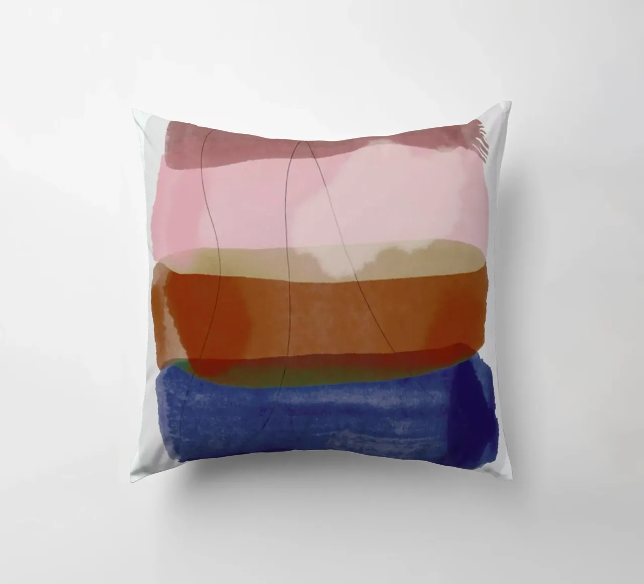 Overlapping Forms I cuscino da Pure