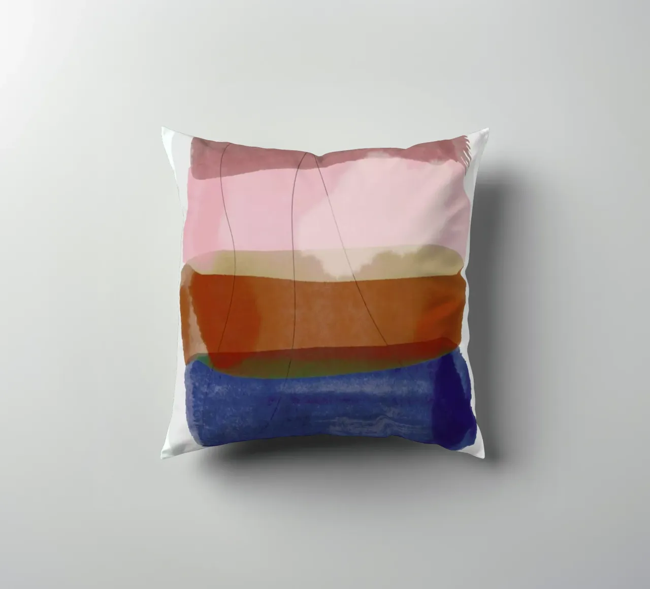 Overlapping Forms I cuscino da Pure