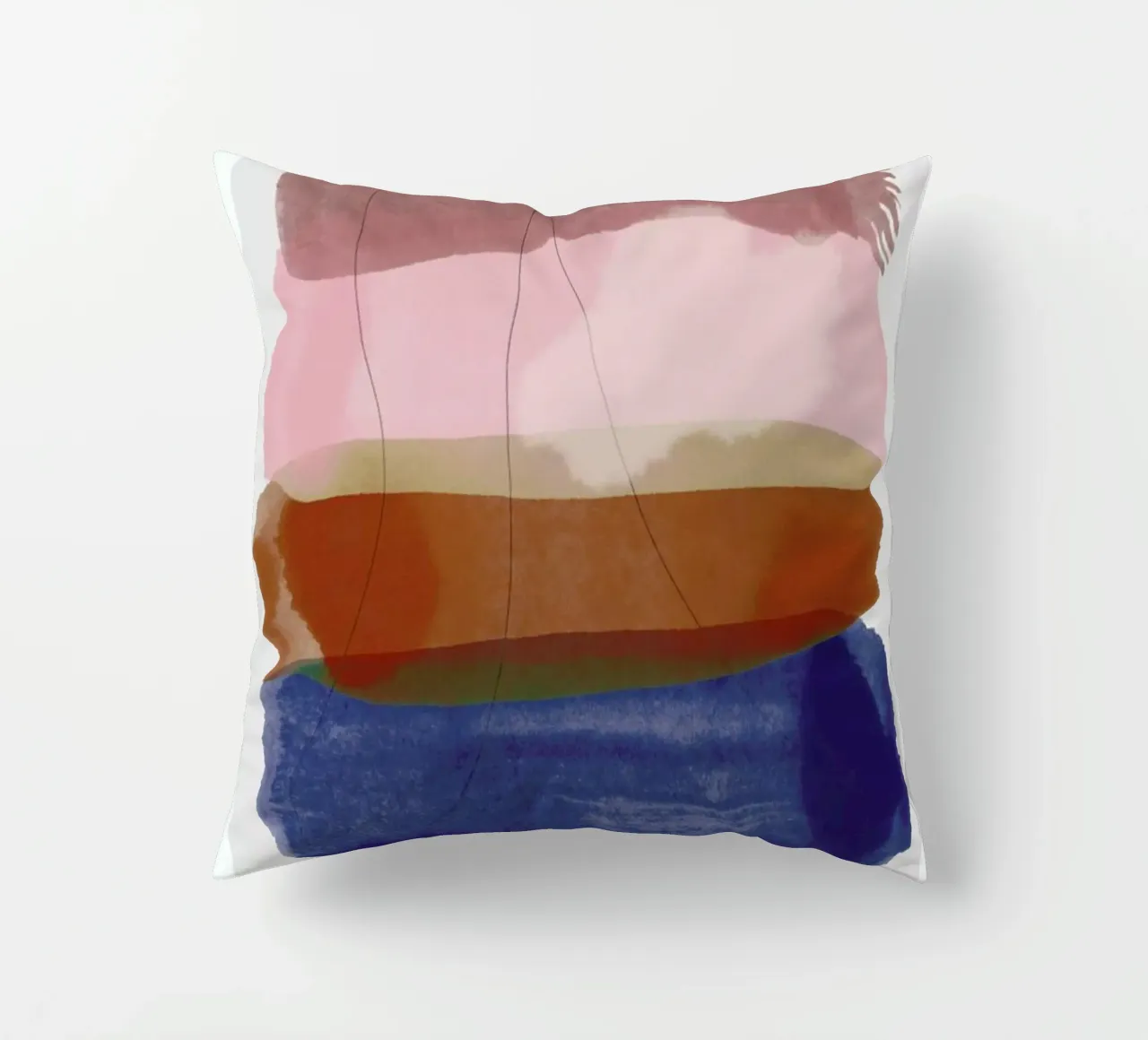 Overlapping Forms I cuscino da Pure