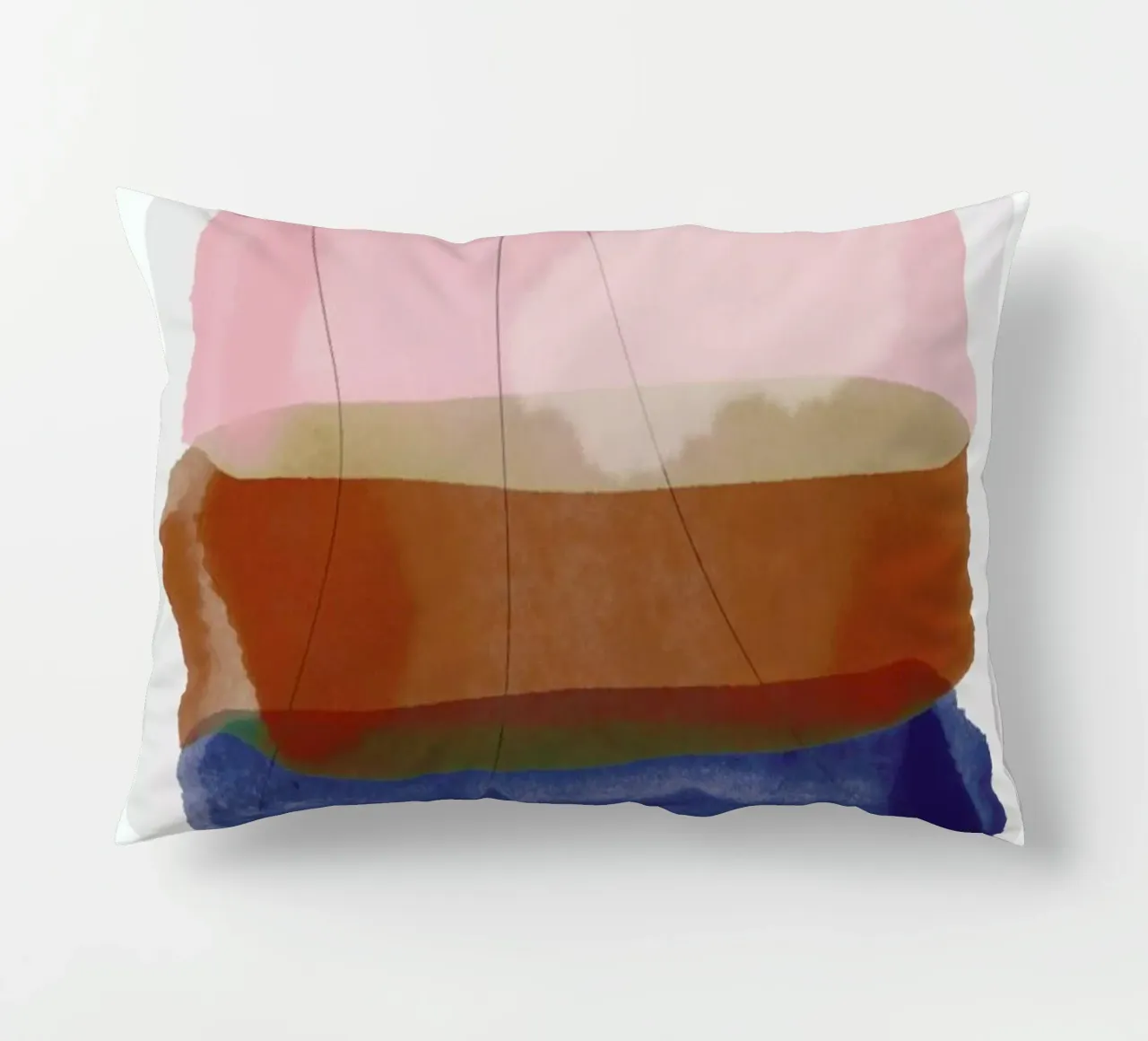 Overlapping Forms I cuscino da Pure