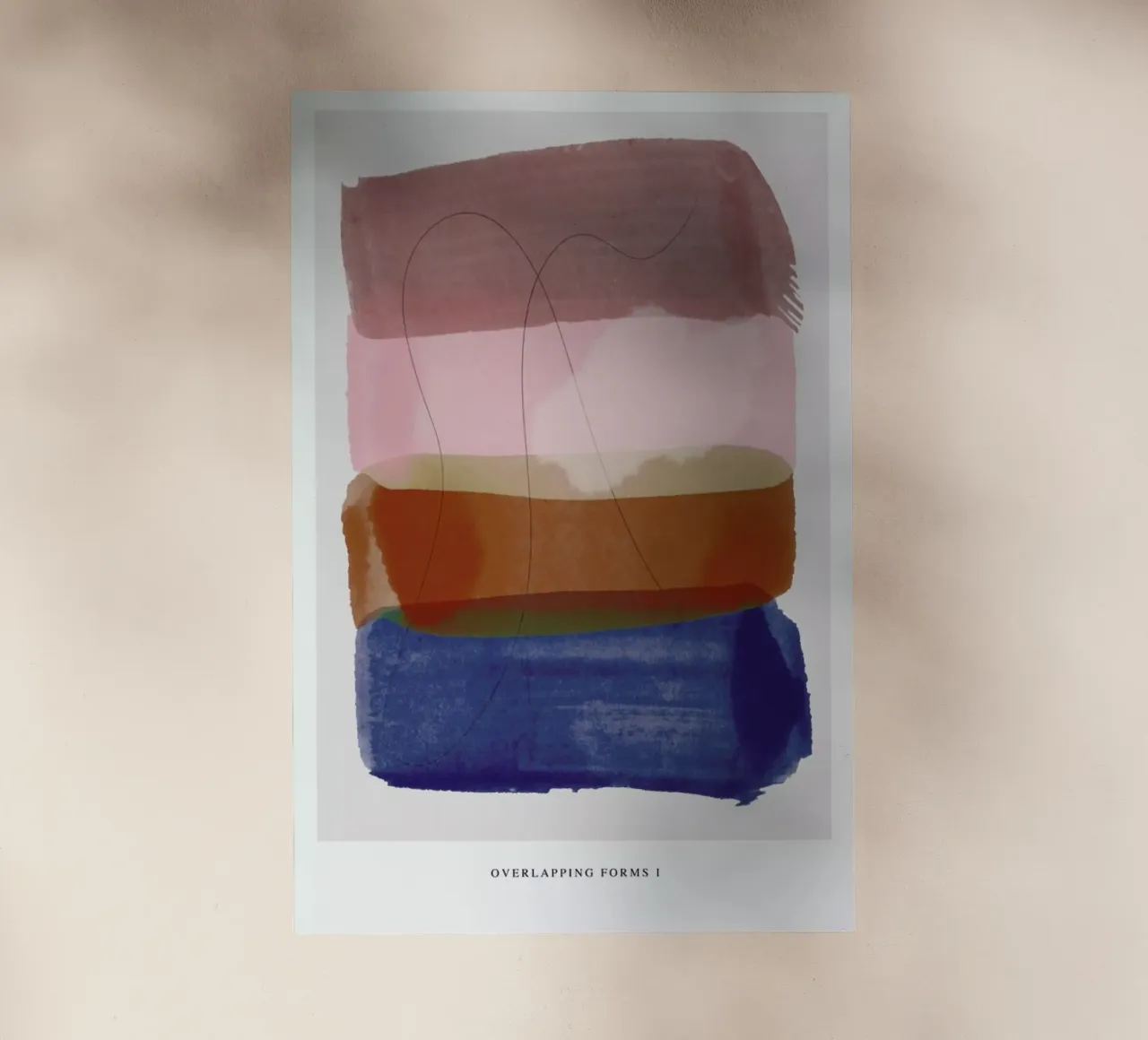 Overlapping Forms I pellicola backlit da Pure