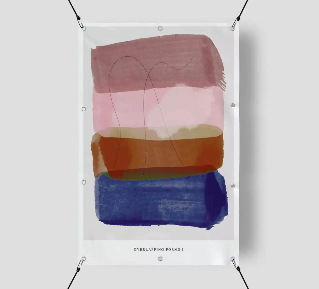 Overlapping Forms I telo in pvc da Pure