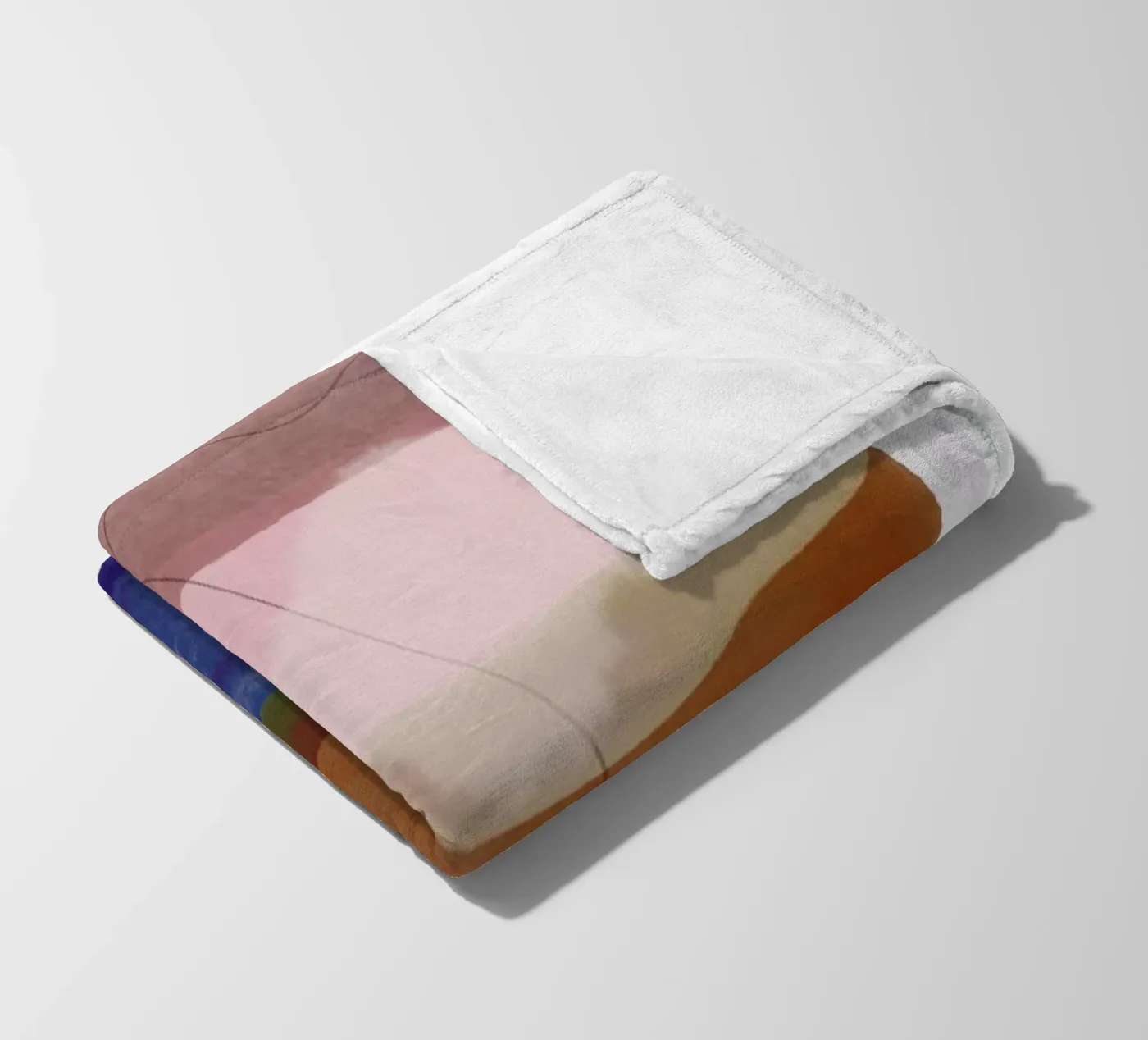 Overlapping Forms I Fleecedecke von Pure