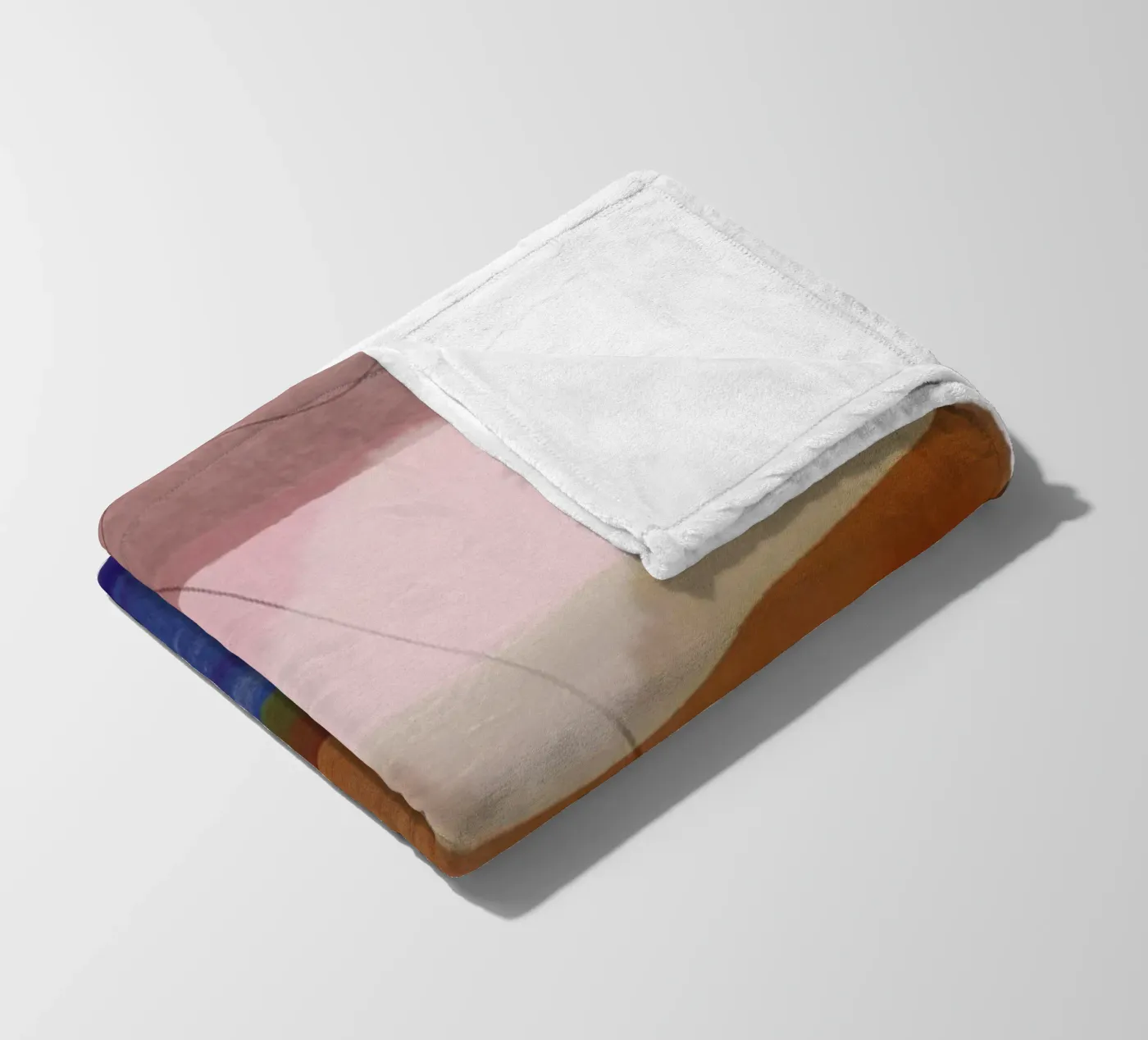 Overlapping Forms I Fleecedecke von Pure