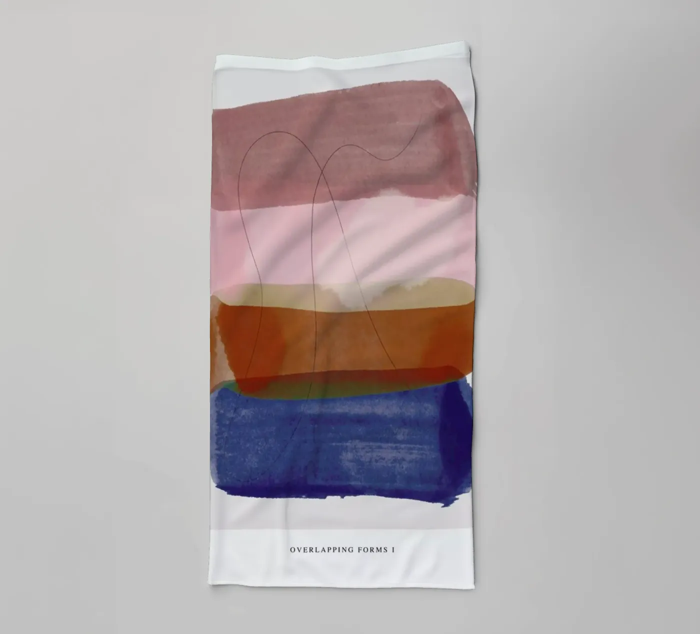 Overlapping Forms I badhanddoek van Pure