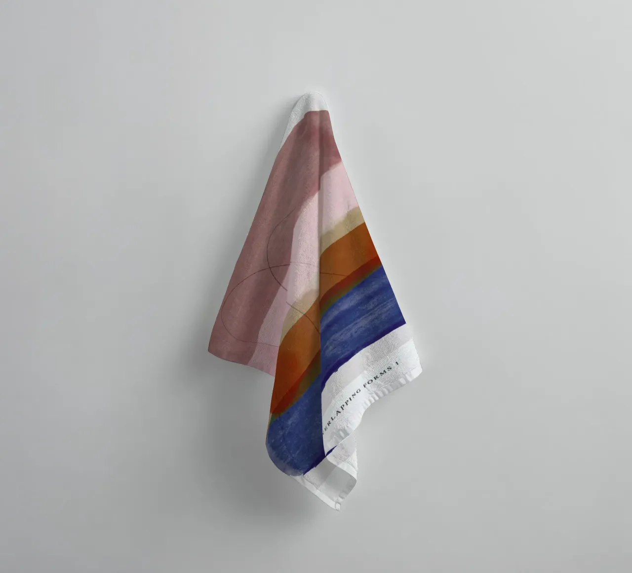 Overlapping Forms I asciugamano da bagno da Pure