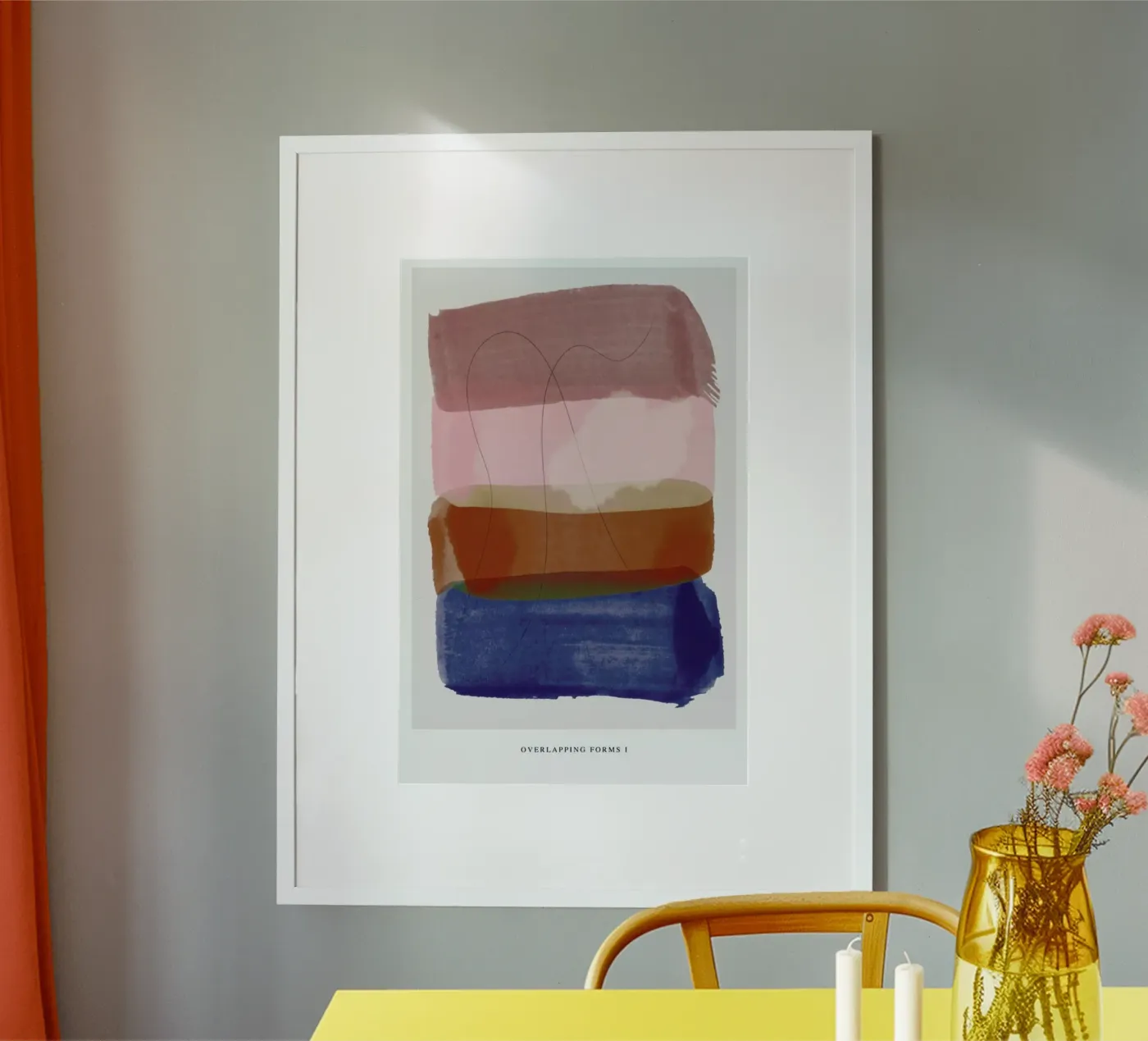 Overlapping Forms I Poster von Pure