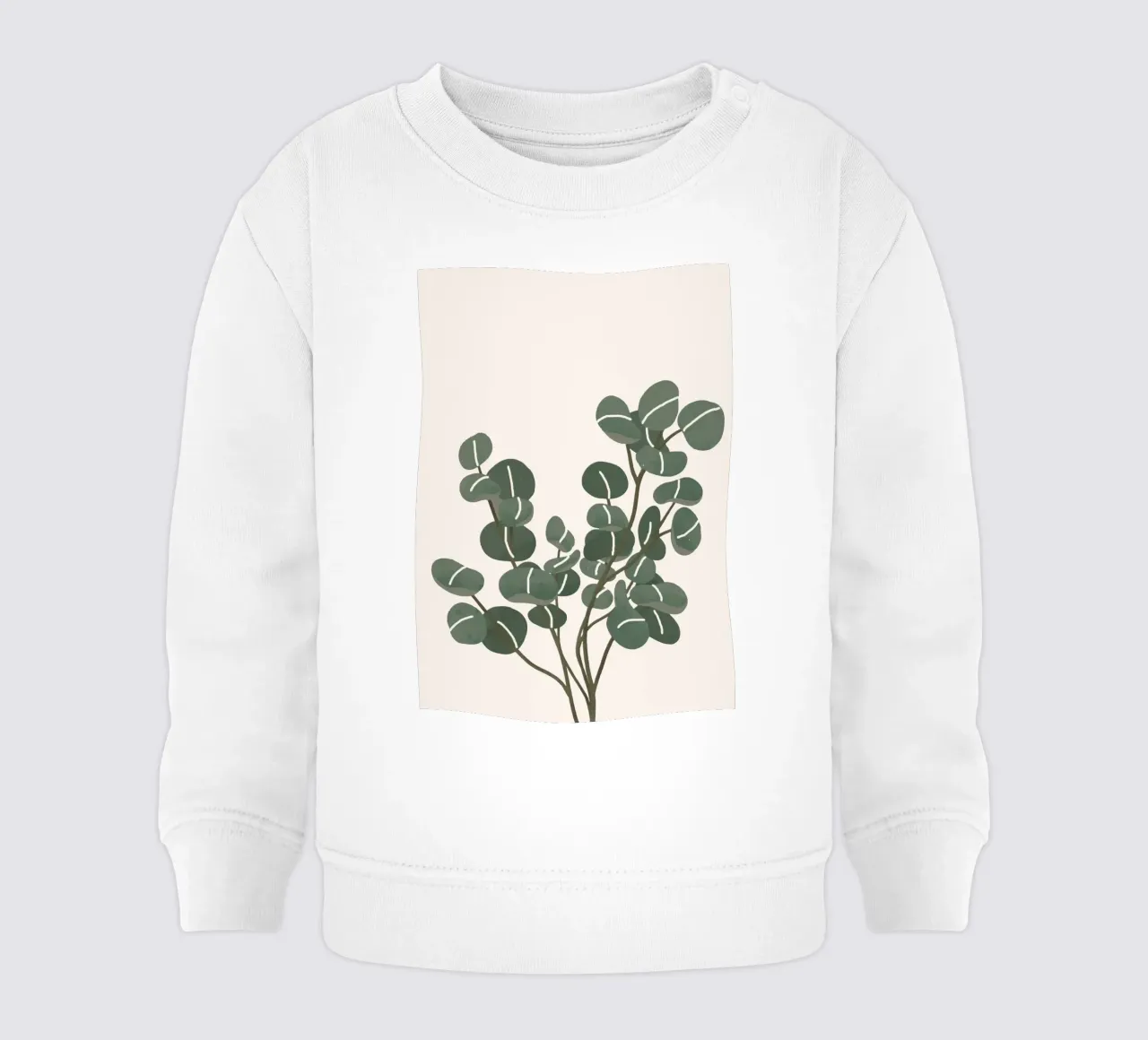 Little Eucalyptus felpa neonato da Flow Line