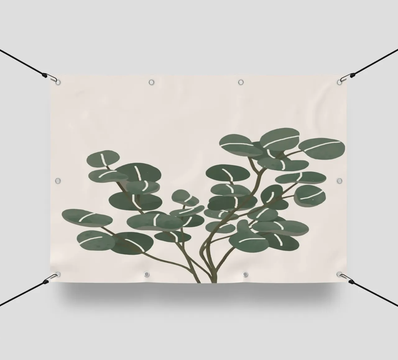Little Eucalyptus telo in pvc da Flow Line