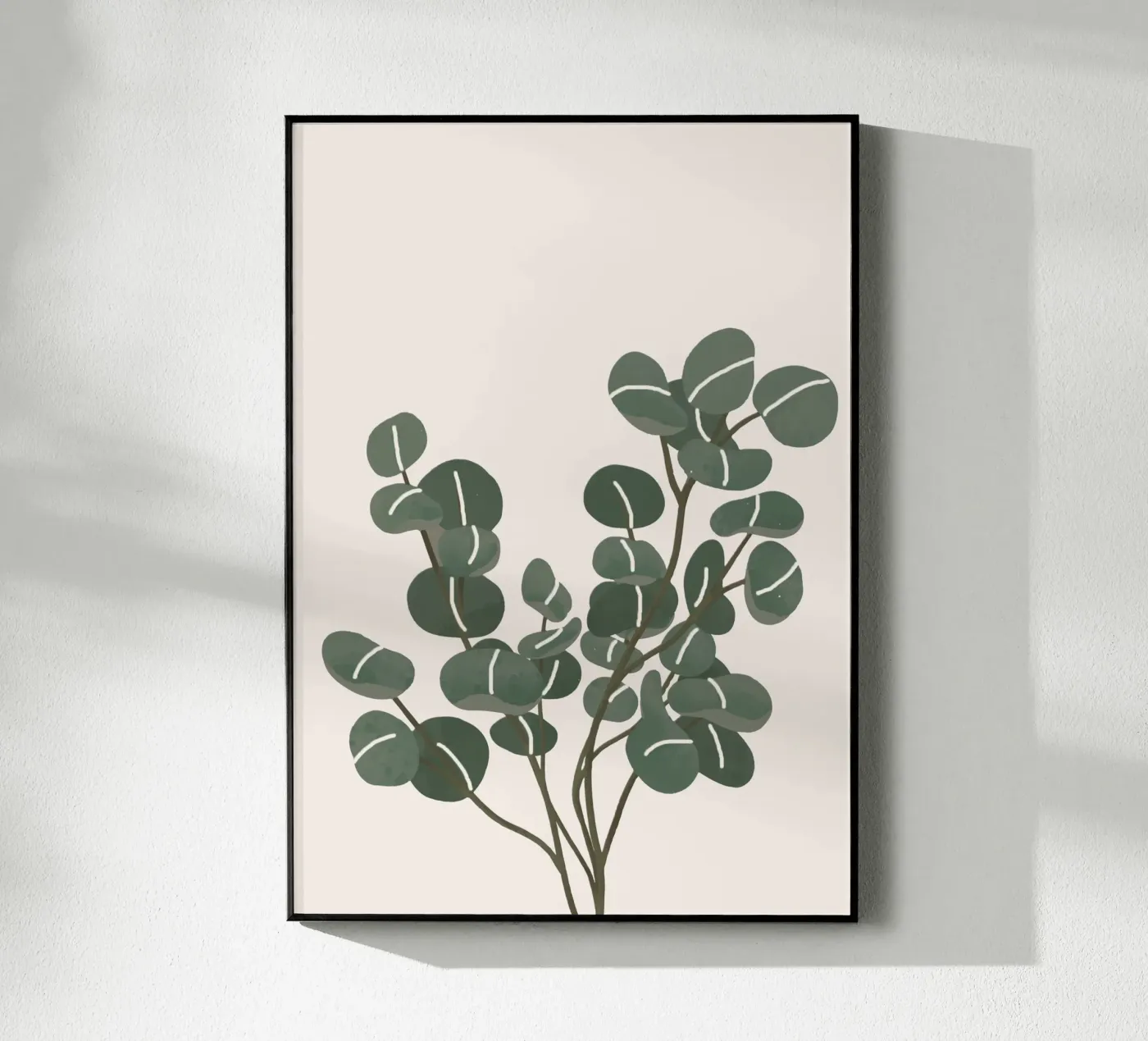 Little Eucalyptus acryl van Flow Line