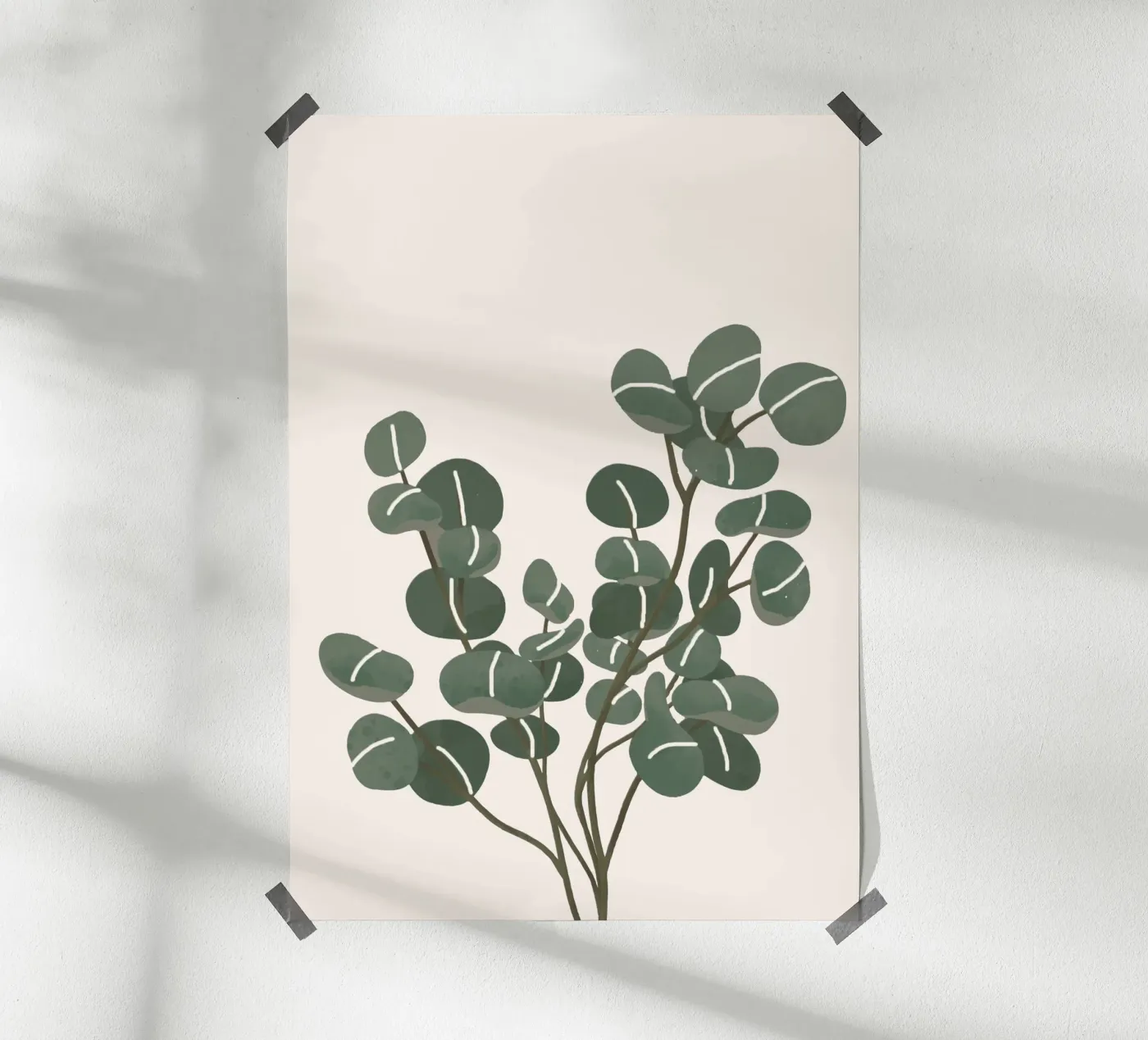 Little Eucalyptus poster da Flow Line