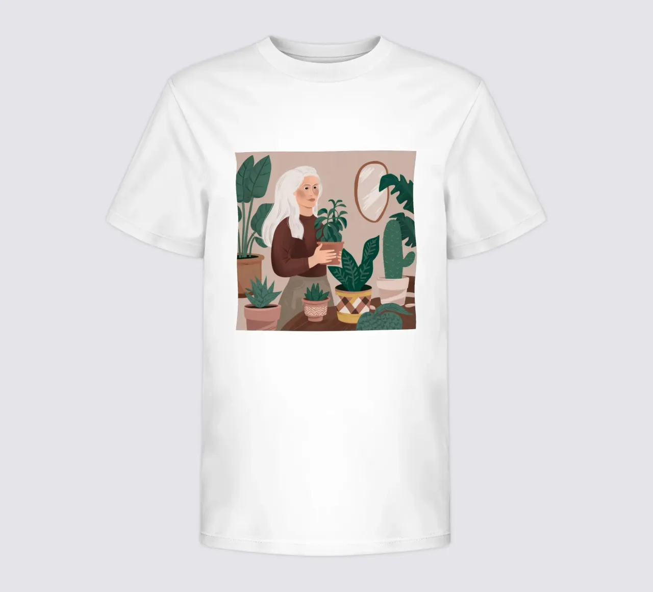 Pianta Serenity d'argento t-shirt bambini da Arcane Shade