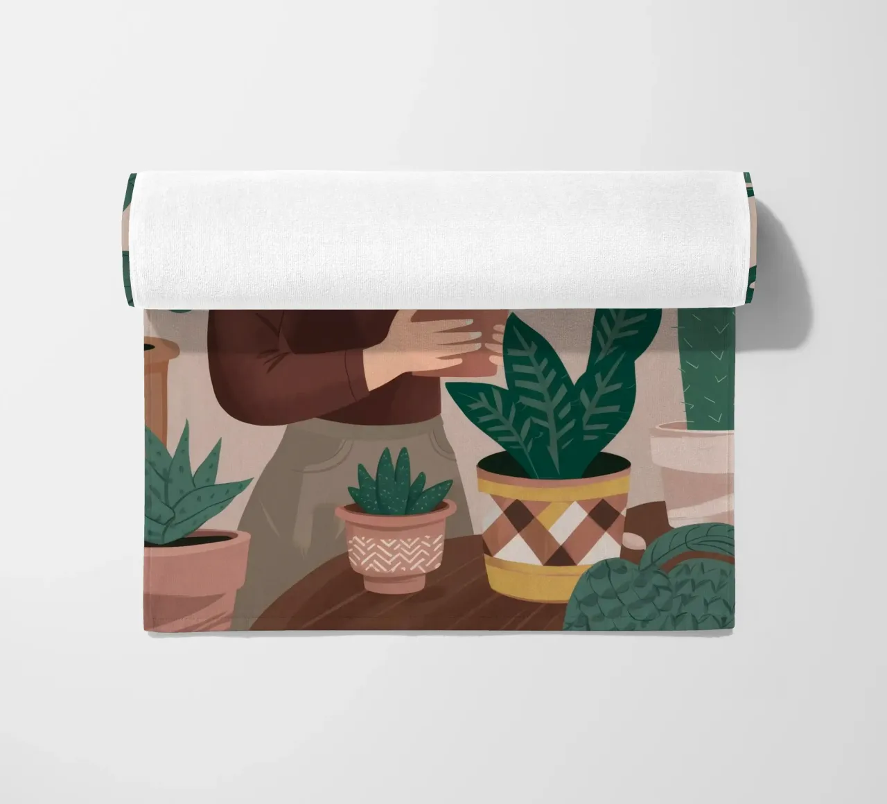 Pianta Serenity d'argento telo mare da Arcane Shade